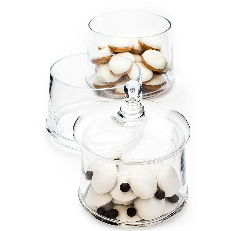 glass, cookie jar, przezroczysty, pojemnik na ciasteczka, zestaw naczyn