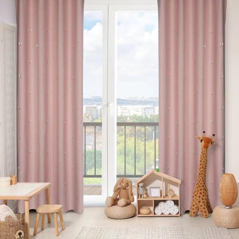 ZASŁONA GOTOWA WENDY 140X250 CM RÓŻOWY - EU_417869