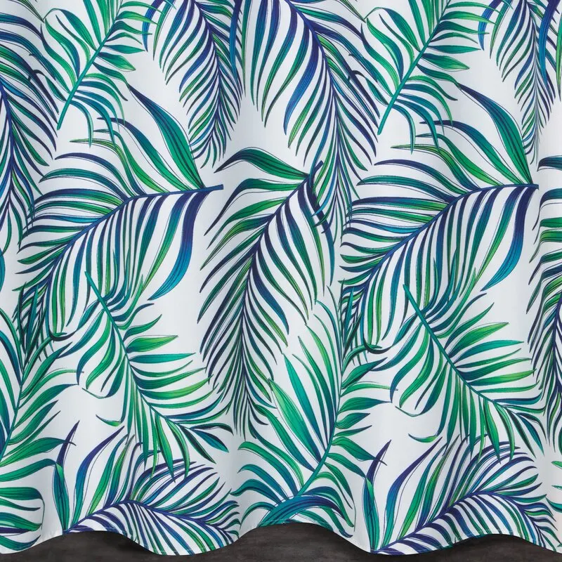 ZASŁONA GOTOWA D91 PALMS 02 140 X 250 CM BIAŁY - EU_434320