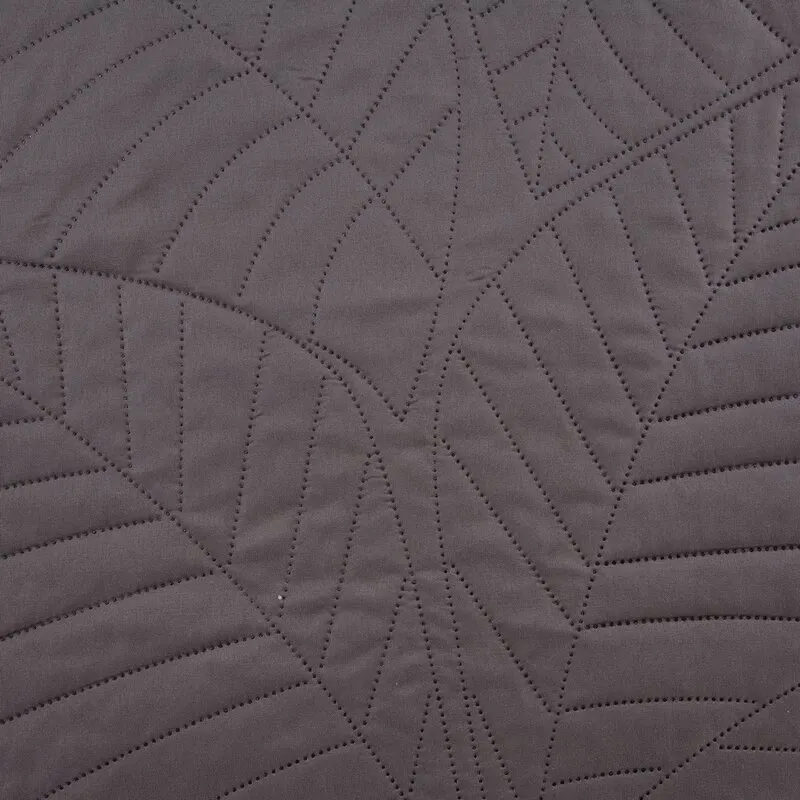 Narzuta pikowana D91 BONI 6 170 X 210 cm Grafitowy - EU_404782