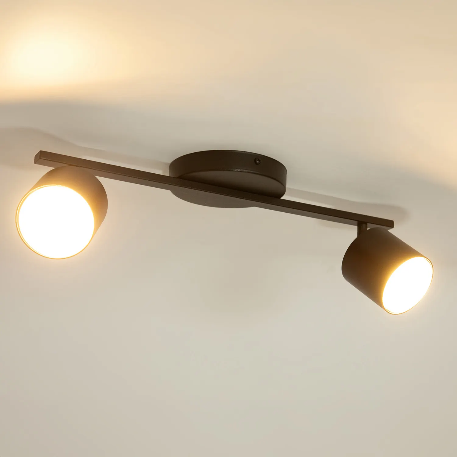 Plafon stalowy MILA 2 czarny - SI_41341