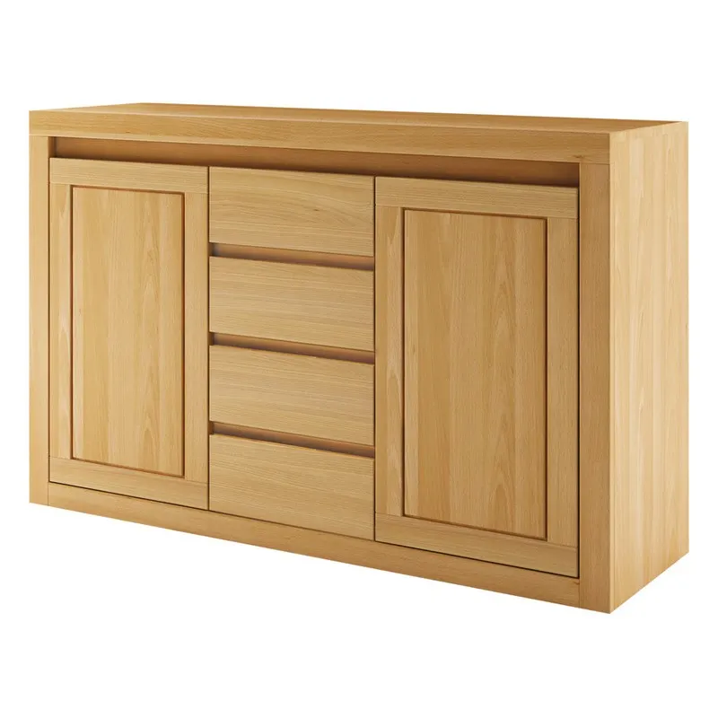 Komoda dębowa KD309 Naturalny DREWMAX