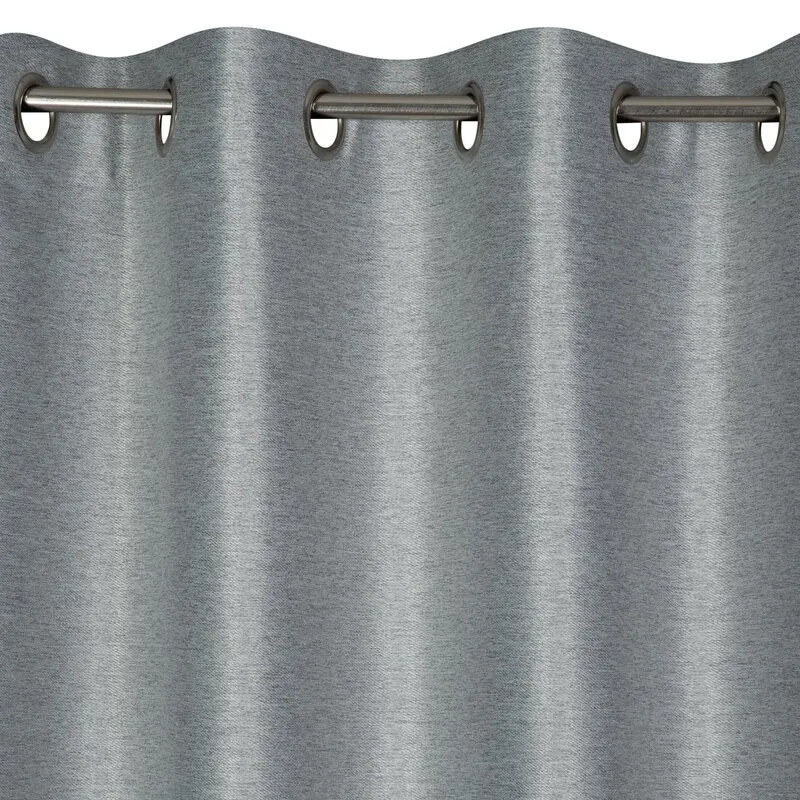 ZASŁONA GOTOWA DINO 140X250 CM SREBRNY - EU_417866