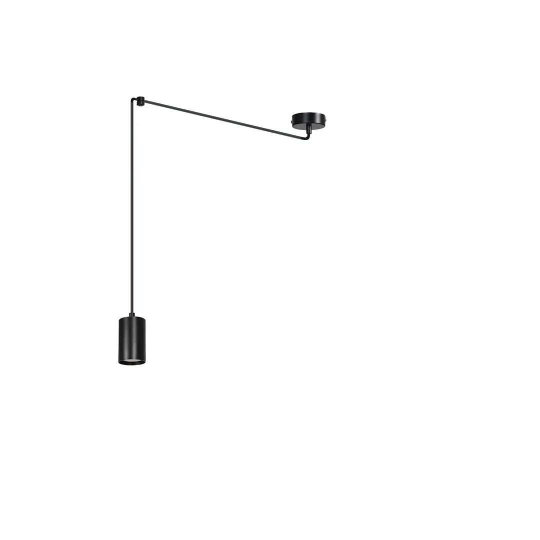 Lampa wisząca  TRAKER Czarny 524/1