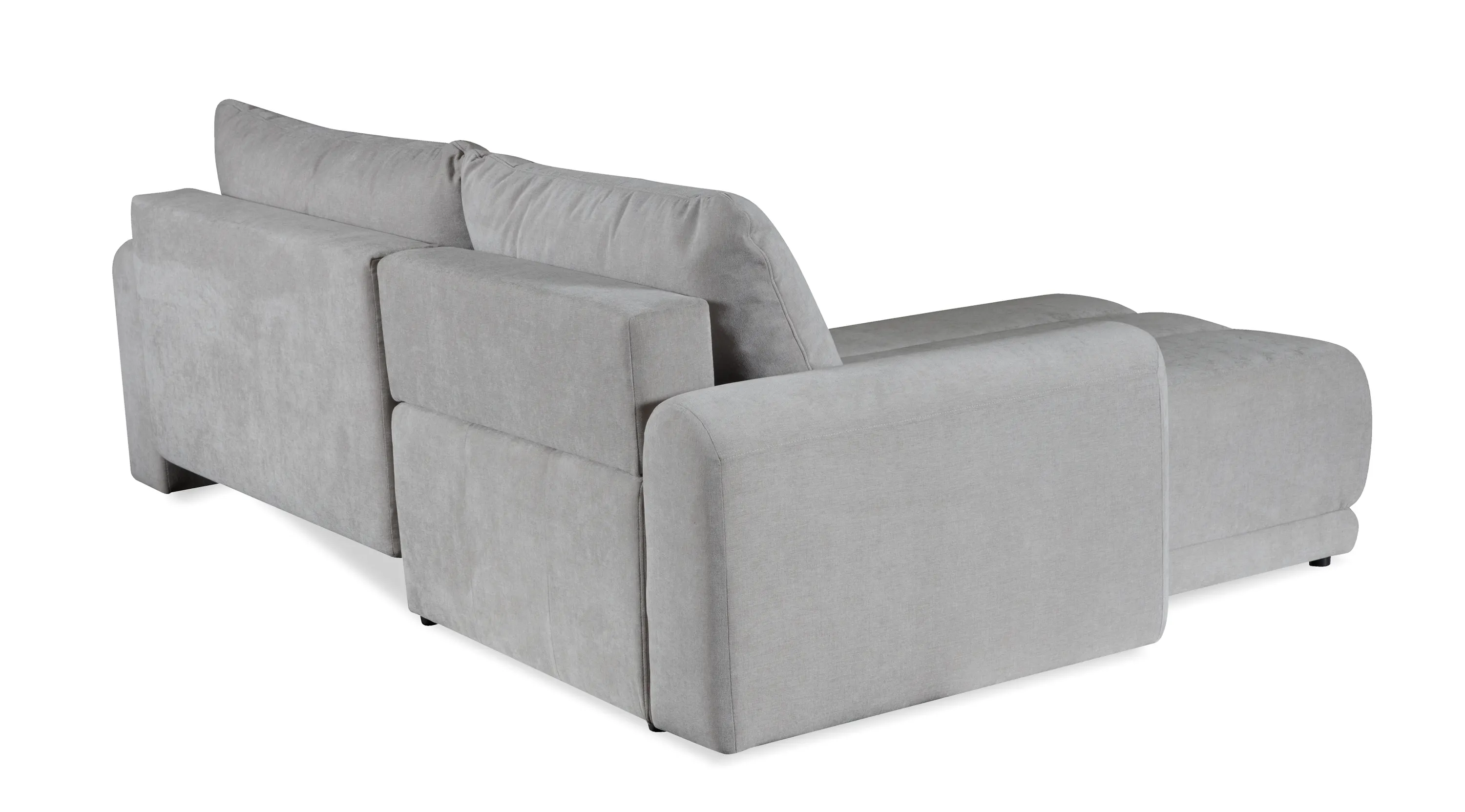 Narożnik rozkładany U-kształtny TREVI WIND 347 cm pikowany szary - TREVI_U_WIND_85