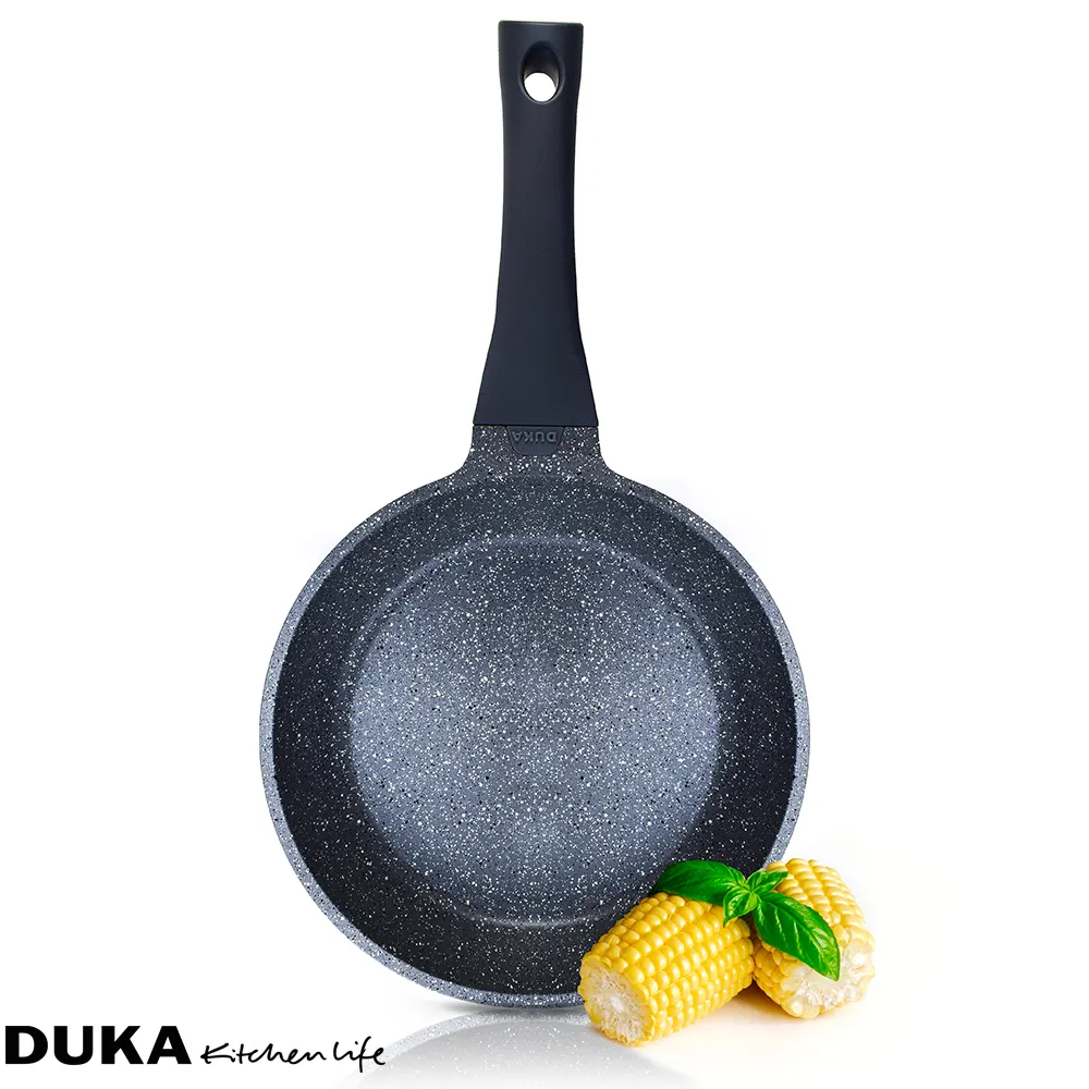 patelnia, stalowy grill, granitowa powłoka, nieprzywierająca, kuchenna
