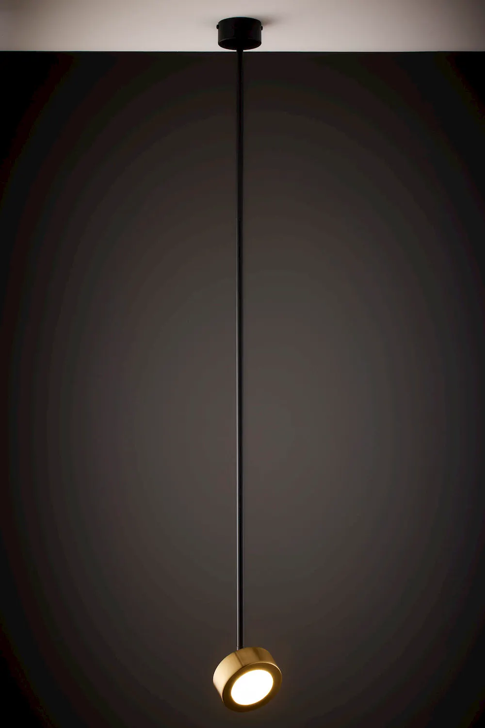 Lampa wisząca BAR 1 L 113 cm czarny złoty — zdjęcie 8