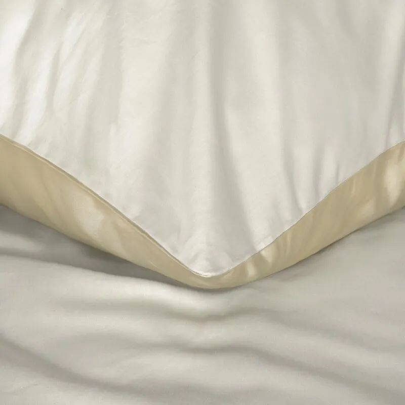 Komplet pościeli satynowej NOVA3 180 X 200 cm Kremowy, Beżowy - EU_383061