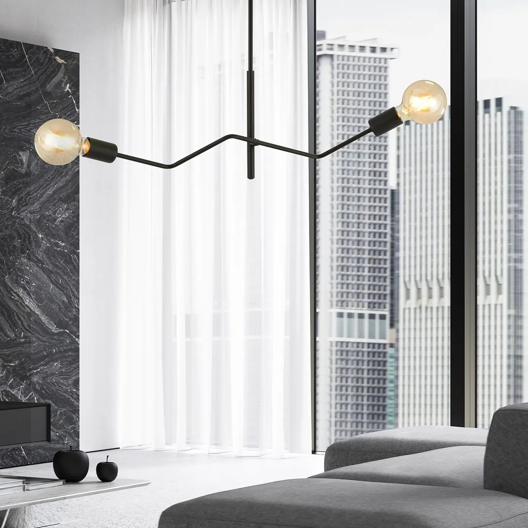 Lampa sufitowa FRIX Czarny 1126/2 - 1126/2