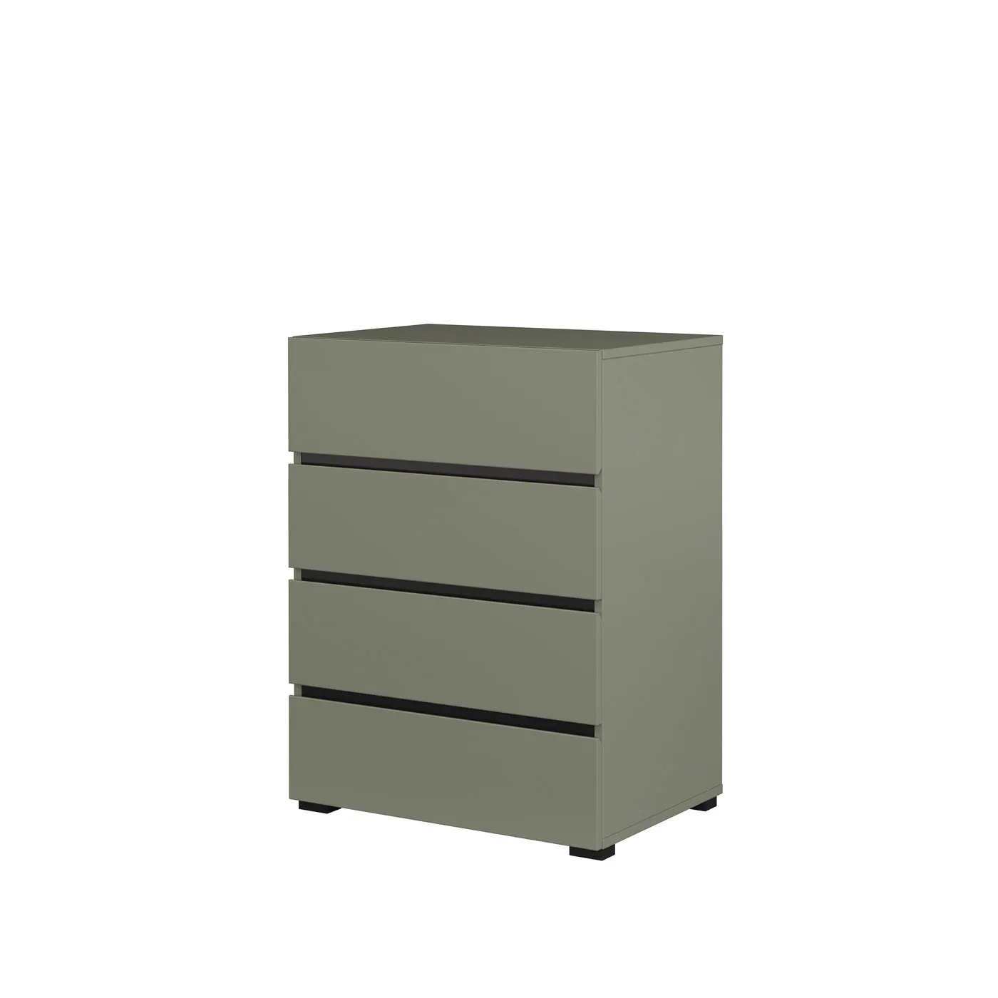 Komoda z szufladami CROSS 60 cm zielona