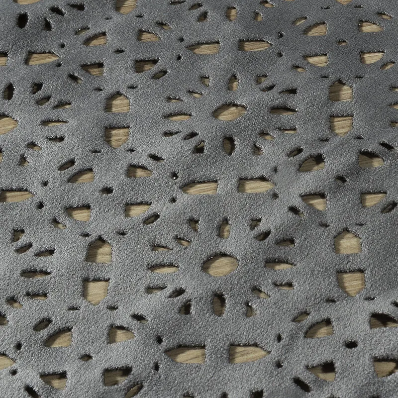 OBRUS PILAR 33X180 CM STALOWY - EU_335284