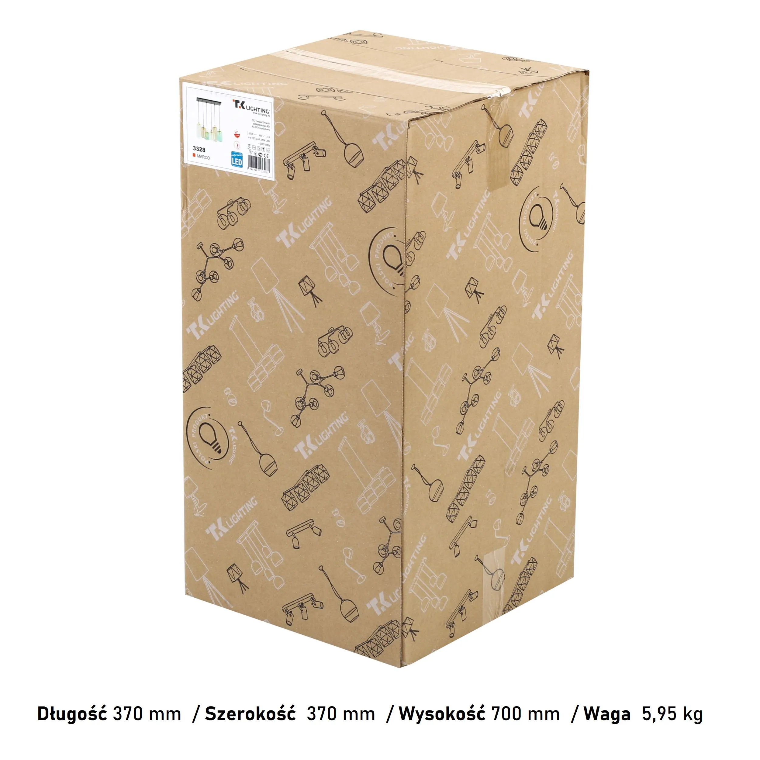 Lampa wisząca MARCO czarna ze złotymi elementami różnokształtne i różnokolorowe klosze transparentne brązowe i zielone 130x66x31cm - TK_3328