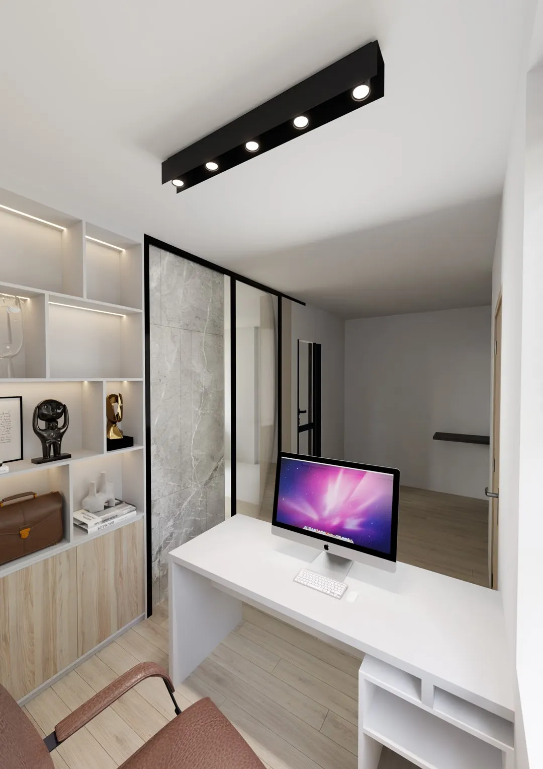 Lampa sufitowa KENNO Czarny 1141/5 - 1141/5