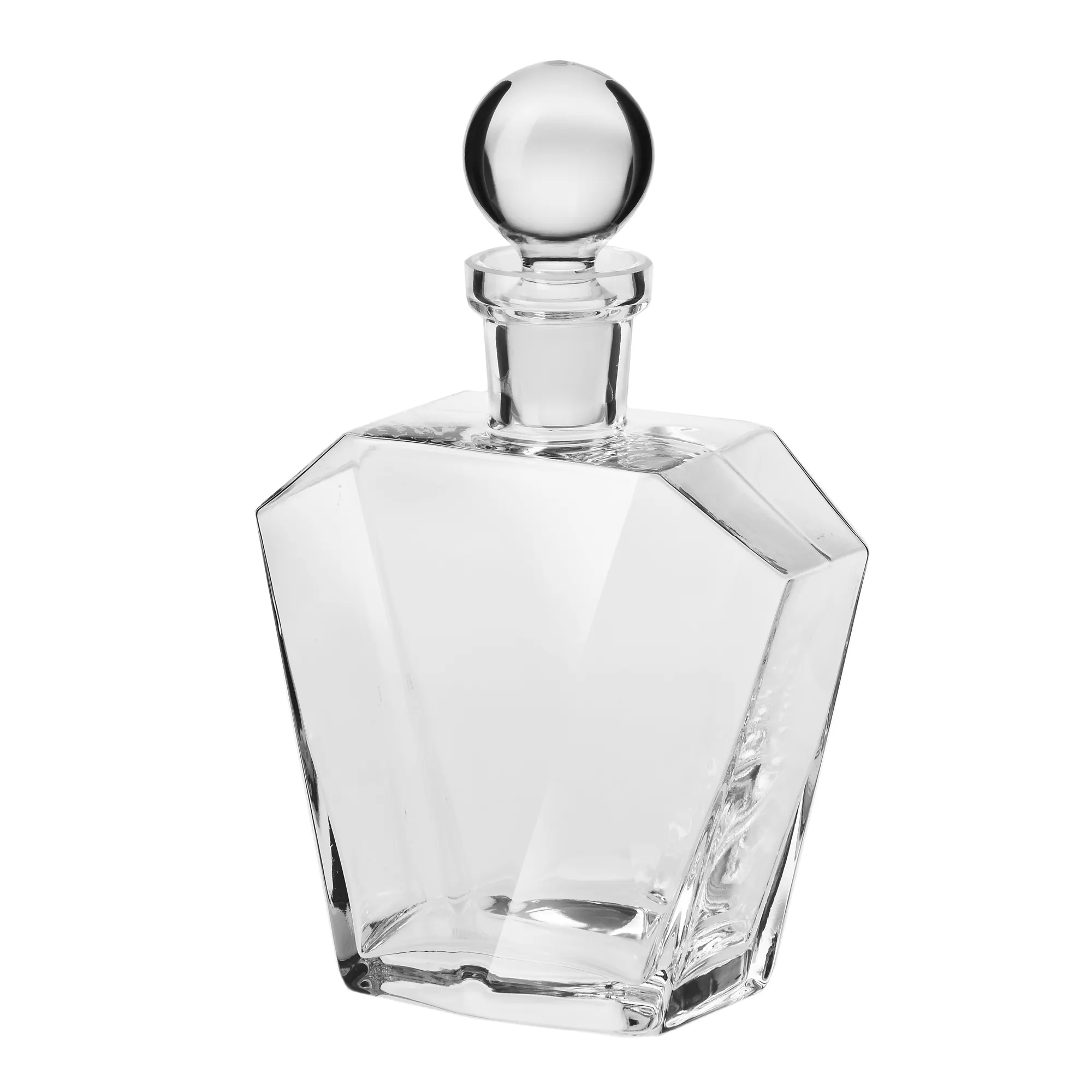 Karafka do likieru 900 ml transparentny konstrukcja, karafka, szklany, butelka, kryształ