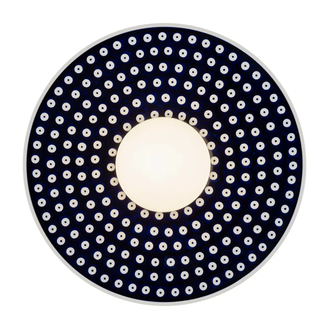 Kinkiet BOLL 8935 ceramika bolesławiecka granatowy - 8935