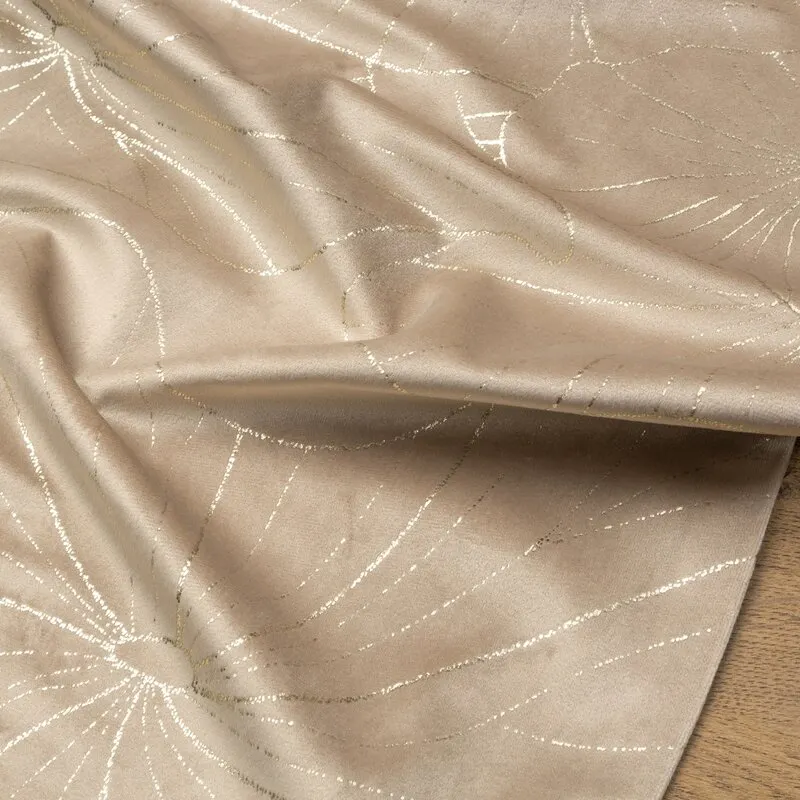 OBRUS BLINK 18 35 X 140 CM BEŻOWY - EU_390043