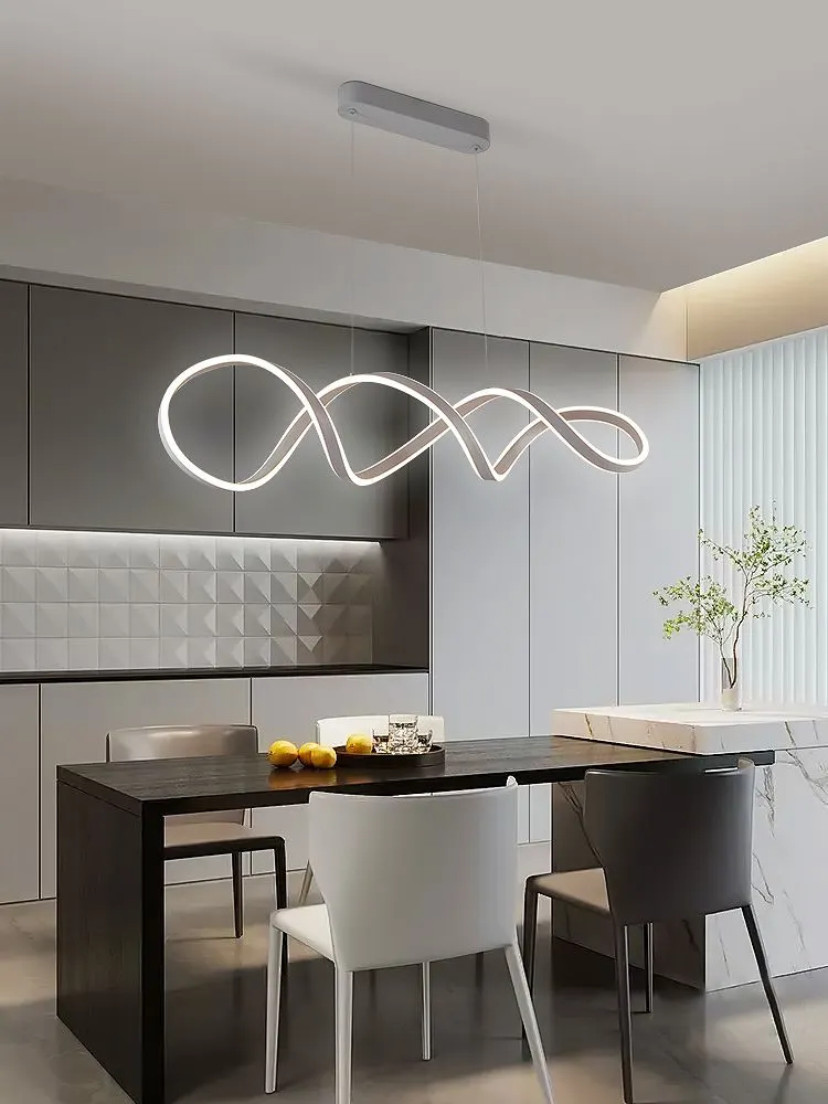 TREVANCE - Lampa wisząca spiralna -regulacja wysokości i natężenia światła SZ90, DŁ150 - 6204-0106