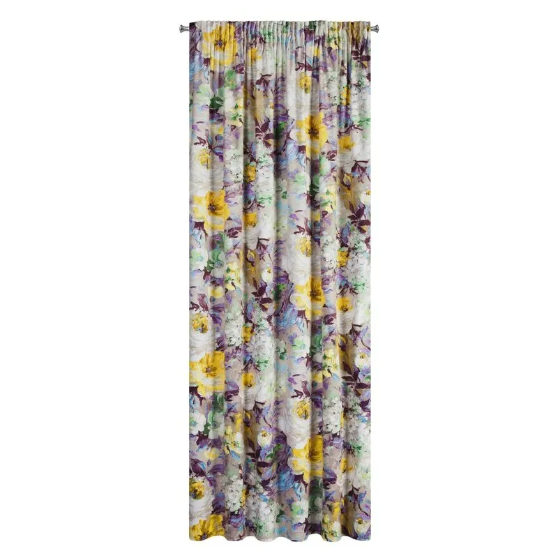 ZASŁONA AMELIE NA TAŚMIE 140X270 CM BEŻOWY - EU_371974