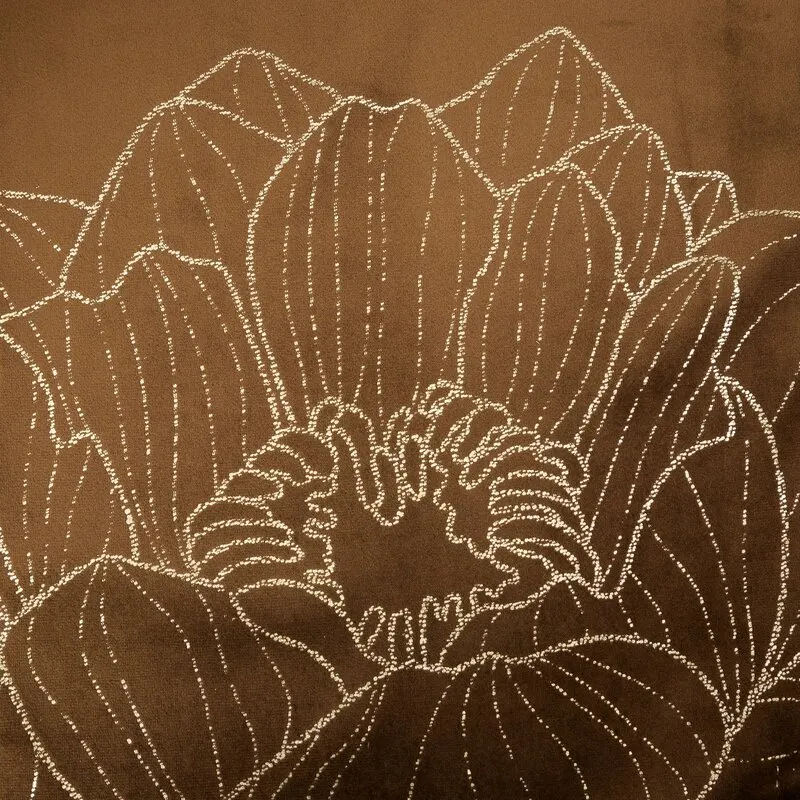 OBRUS BLINK 13 35 X 180 CM BRĄZOWY