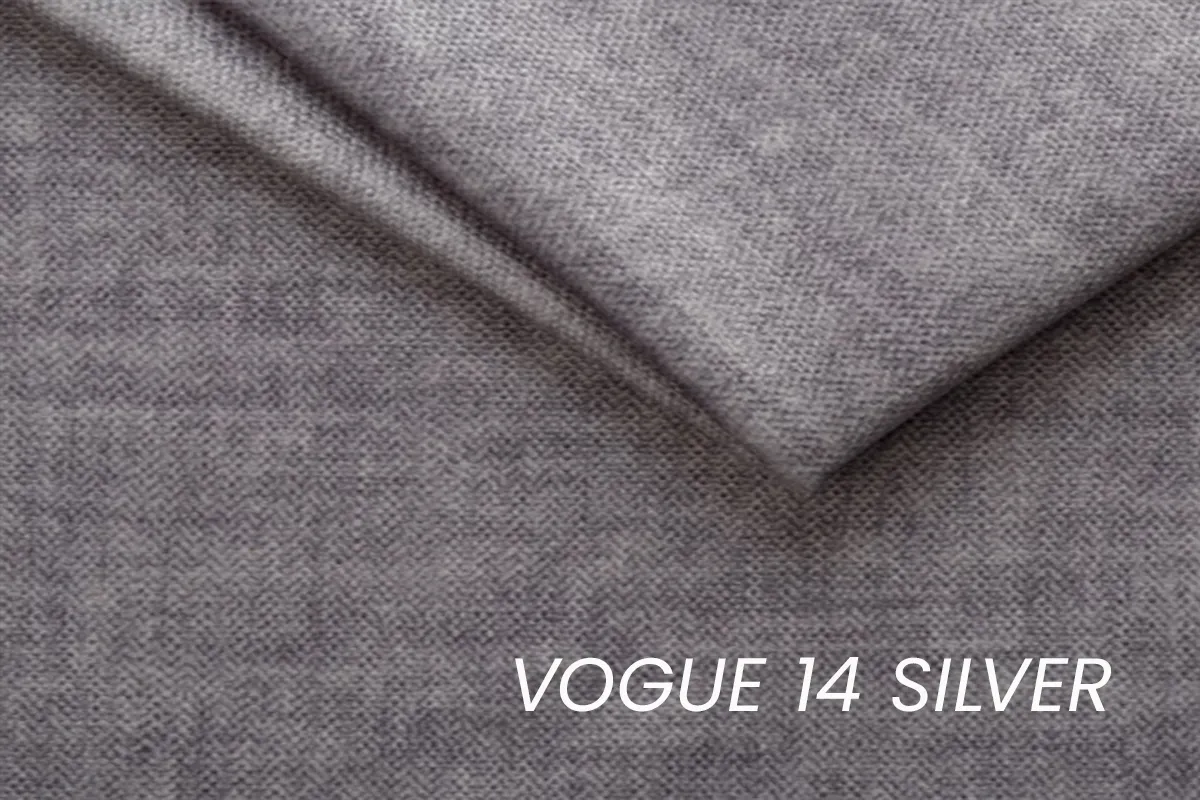 Sofa rozkładana LUZANO (Vogue 14) 250 cm z pojemnikiem szara - B_152456