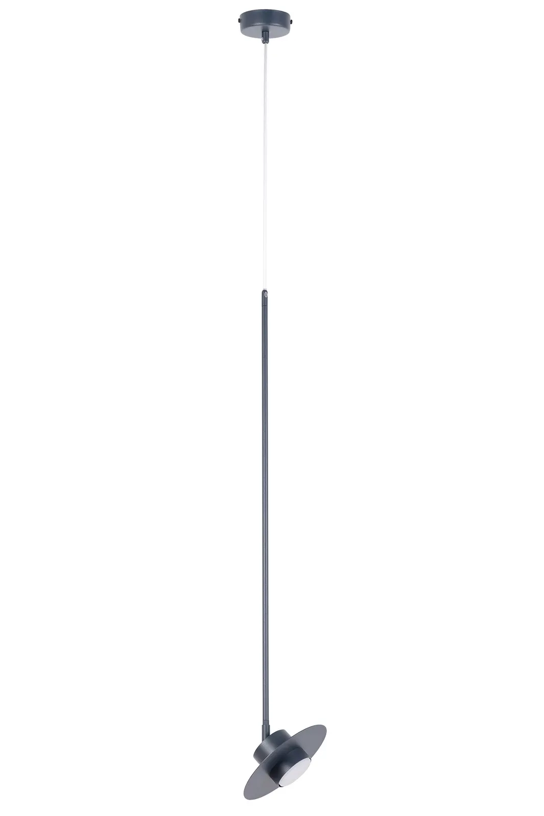 Lampa wisząca stalowa CHARLIE M dł. max 200 cm czarna