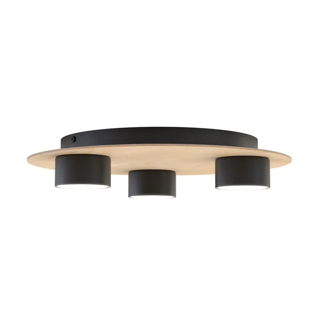 Lampa sufitowa okrągła PIXO 3 BL — zdjęcie 2
