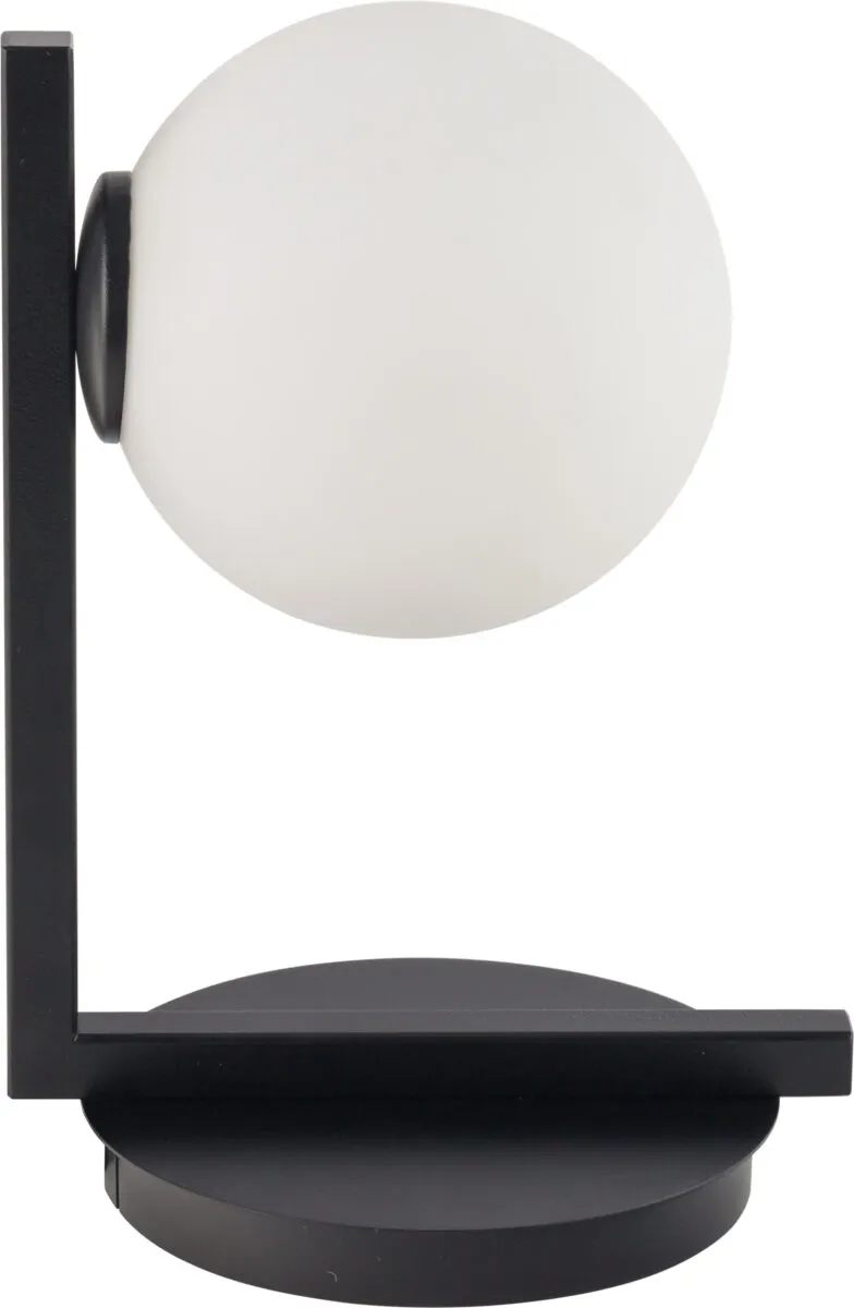 Lampa stołowa ANDY biało-czarna