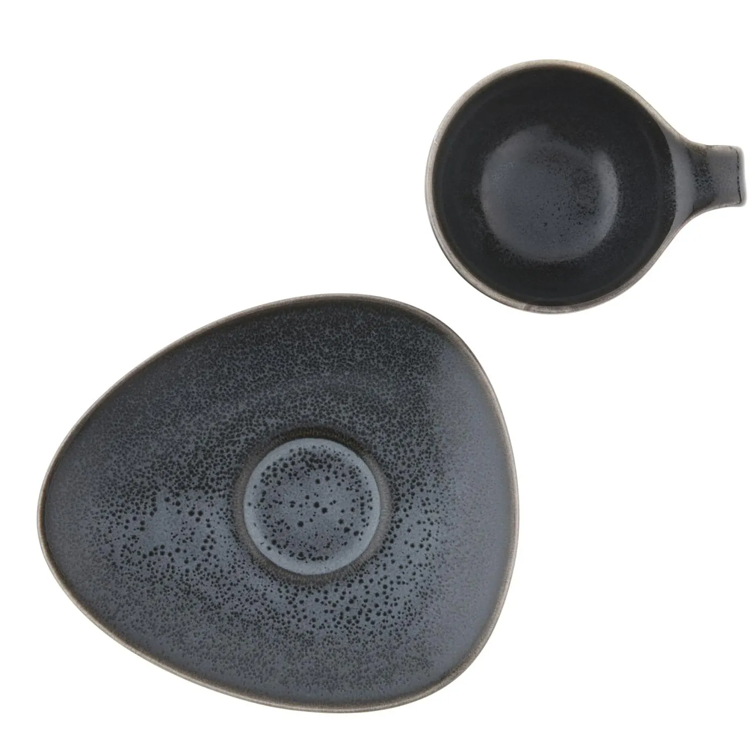 ceramic, kubek, filiżanka, niebieska glazura, zestaw