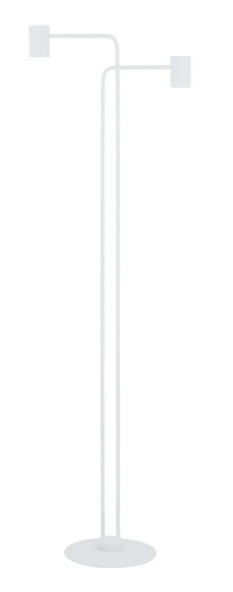 Lampa podłogowa LUIS biała