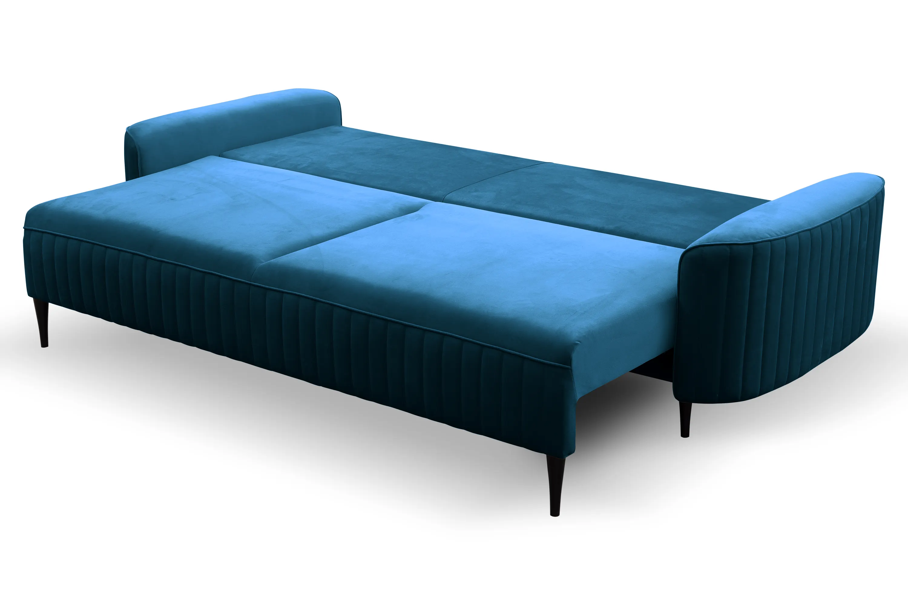 Sofa rozkładana z pojemnikiem VENA VELLUTO 244 cm niebieska - VENA_SO_VELLUTO11