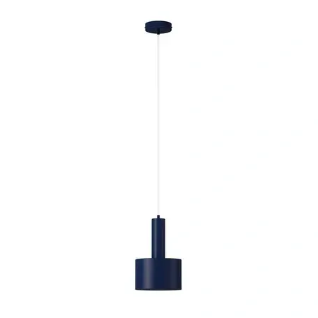 Lampa wisząca VITRUM walec granatowy Lampa wisząca VITRUM walec granatowy