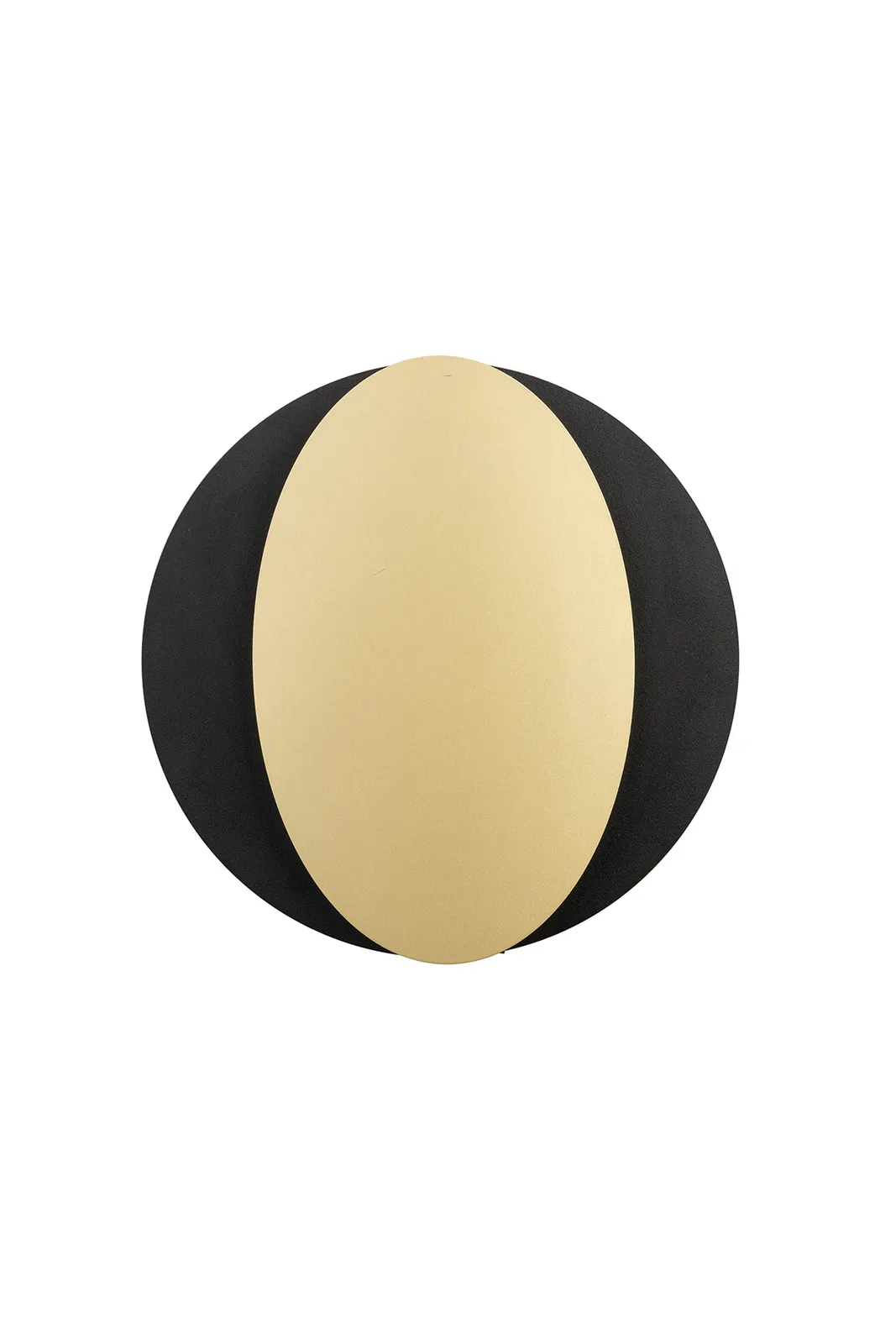 Kinkiet OVO czarno-złoty