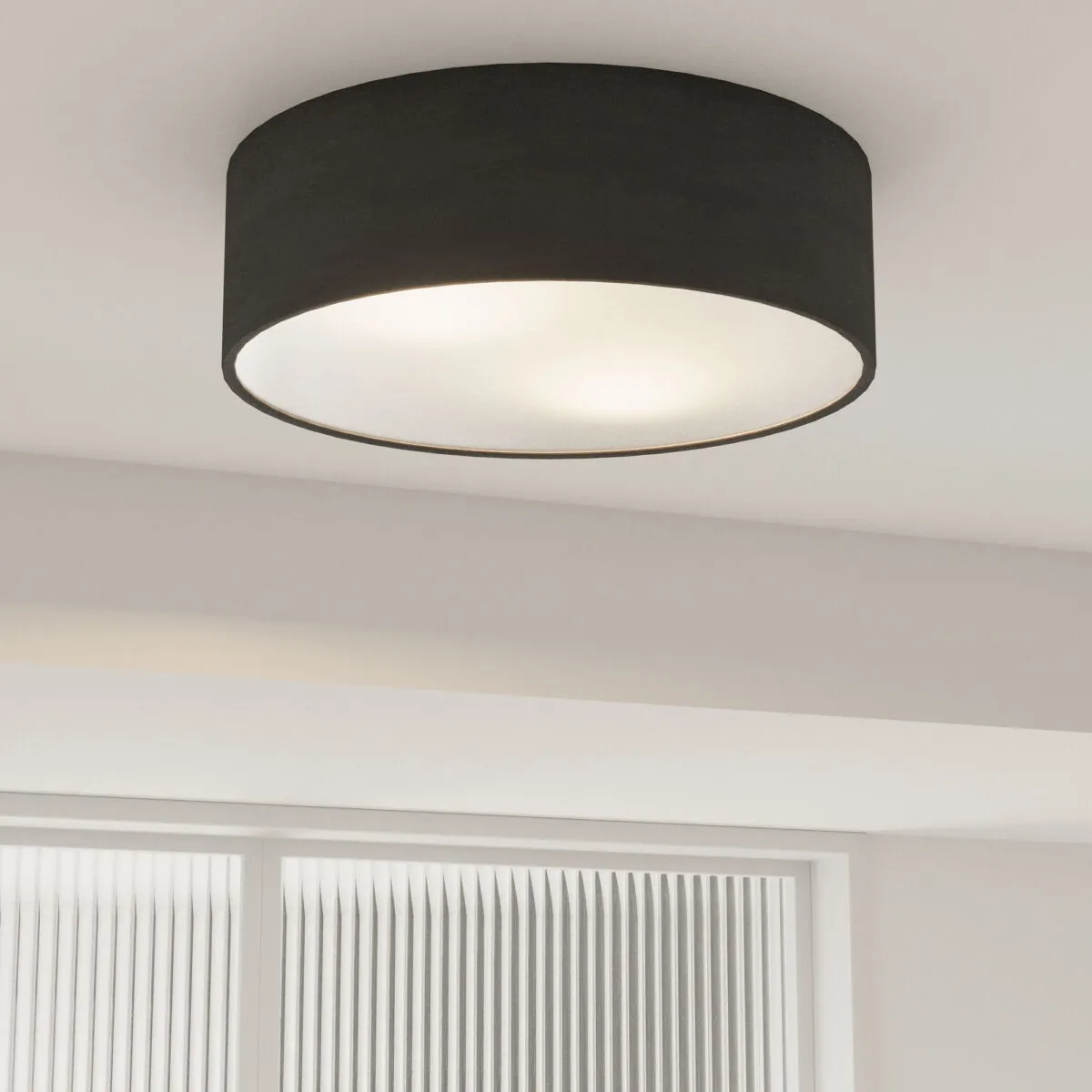 Plafon SOFT L czarny - SI_40652