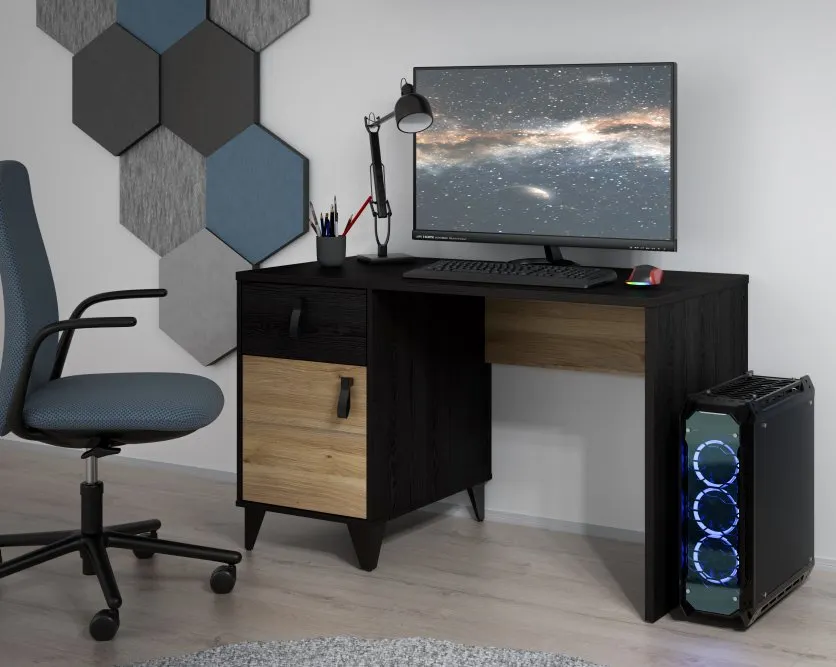 Biurko LYA Dąb Mauvella FORTE - LYAB211-M687