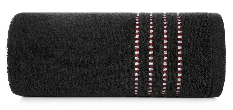 RĘCZNIK FIORE (17) 70 X 140 CM CZARNY - EU_421446