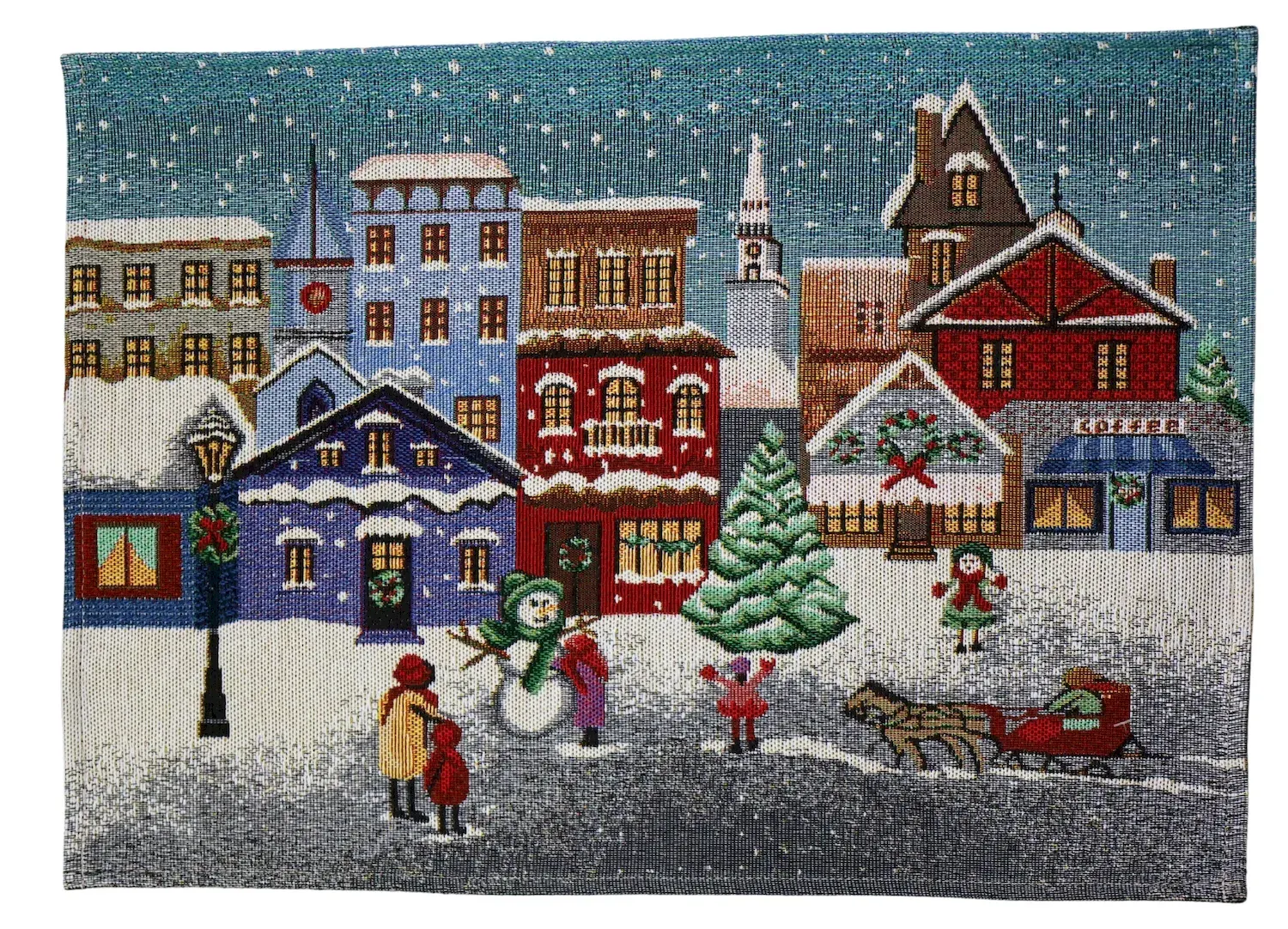 Podkładka świąteczna 33x48 z wzorem 974 wielokolorowy