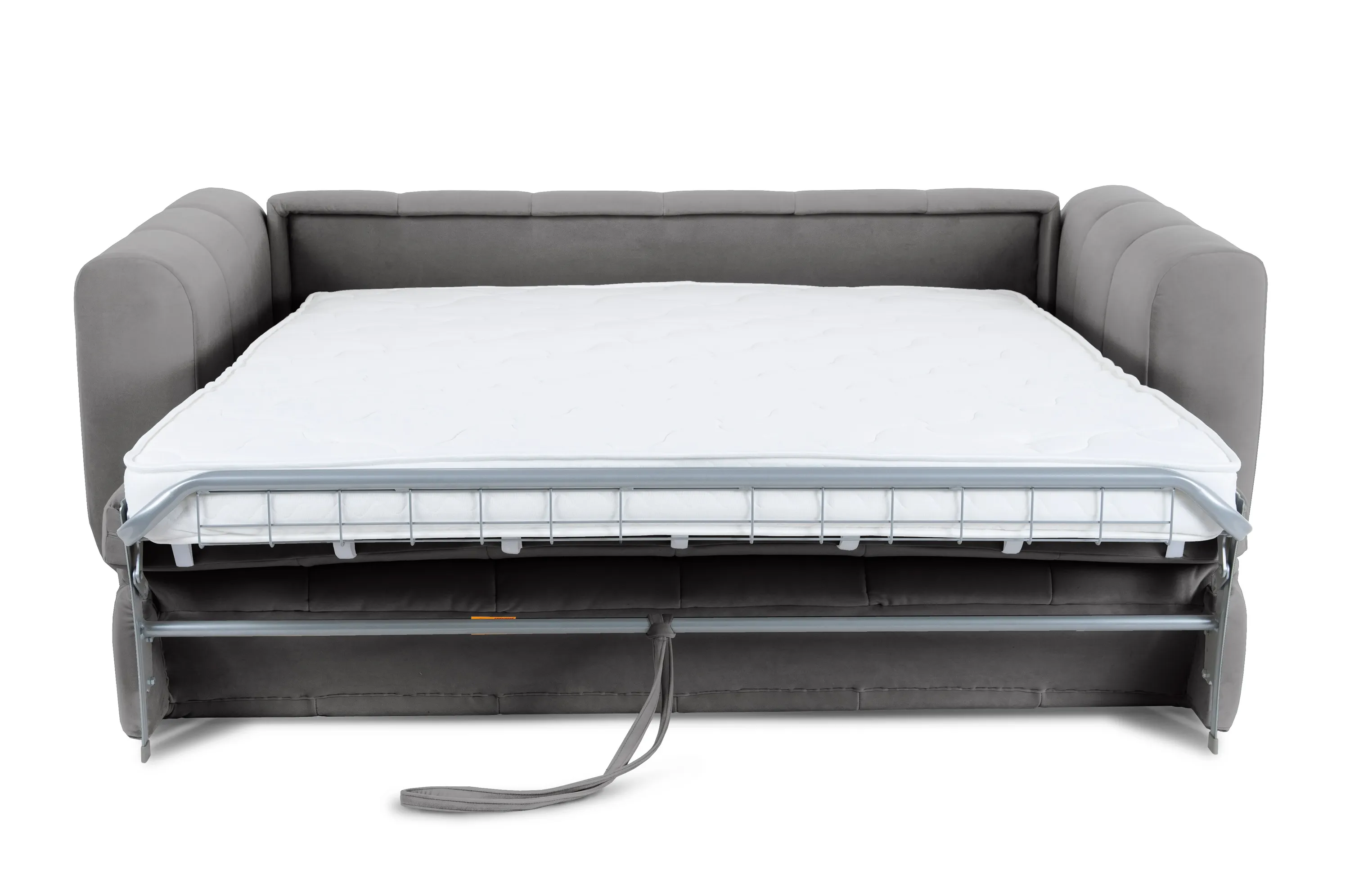 Sofa rozkładana Ambassador szara MEBLEX - AMBASSADOR4-SALVADOR17GREY