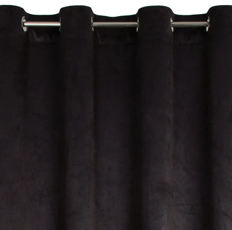 ZASŁONA CZARNA ANGELINA 140X250 CM - EU_387300