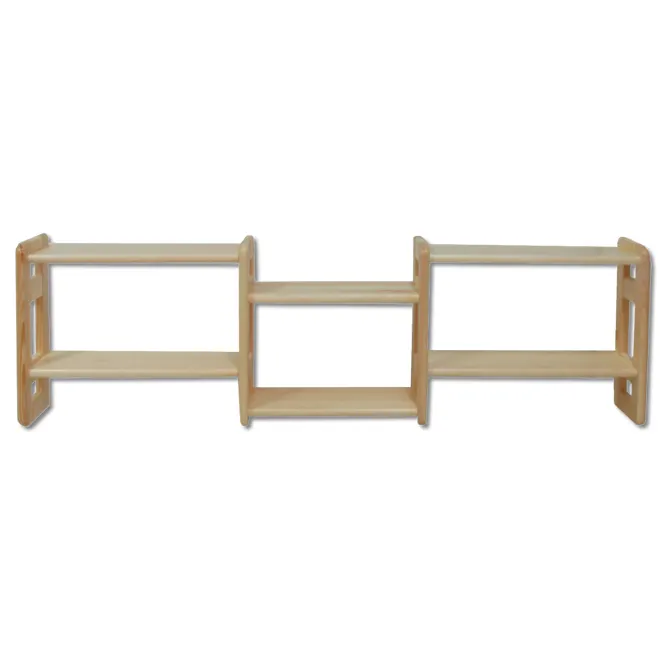 DREWMAX-POLKA-SOSNOWA-PK103-NATURALNY-INT PK103 półka S120 W44 G19 sosna naturalny DREWMAX