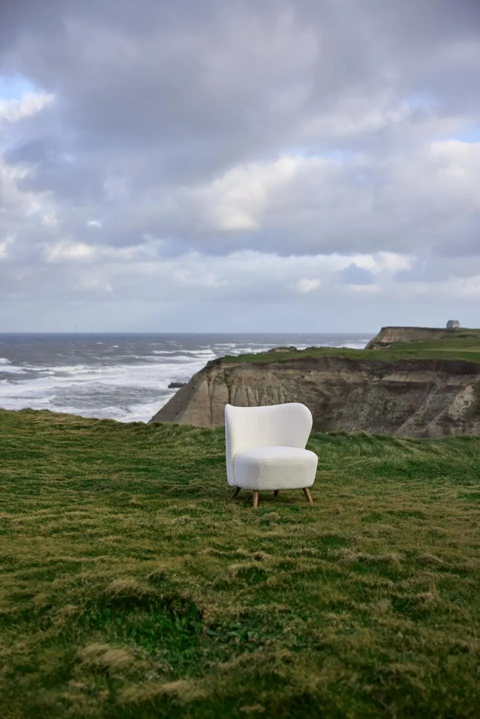 Fotel BRUCE 76x82 baranek kremowy - 0000097466