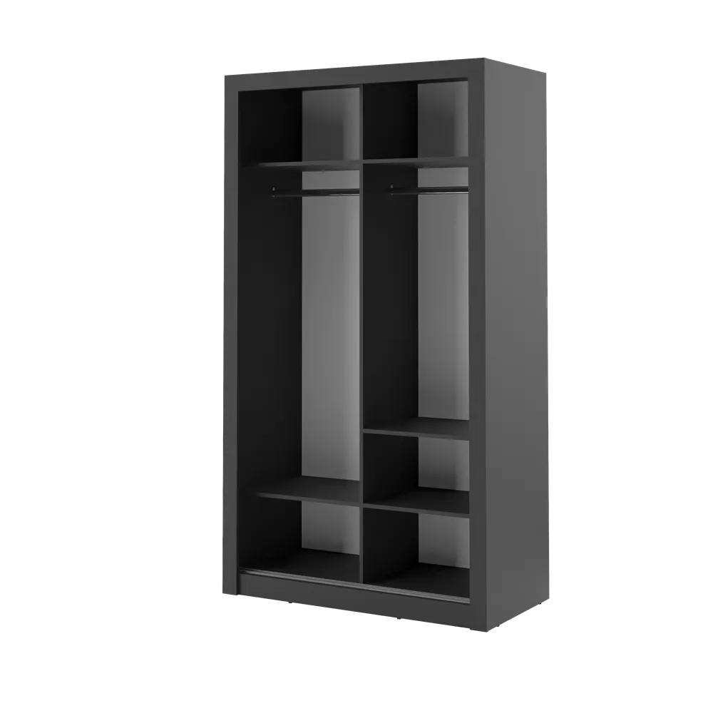 Szafa 2-drzwiowa ARTI AR-06 120cm czarna