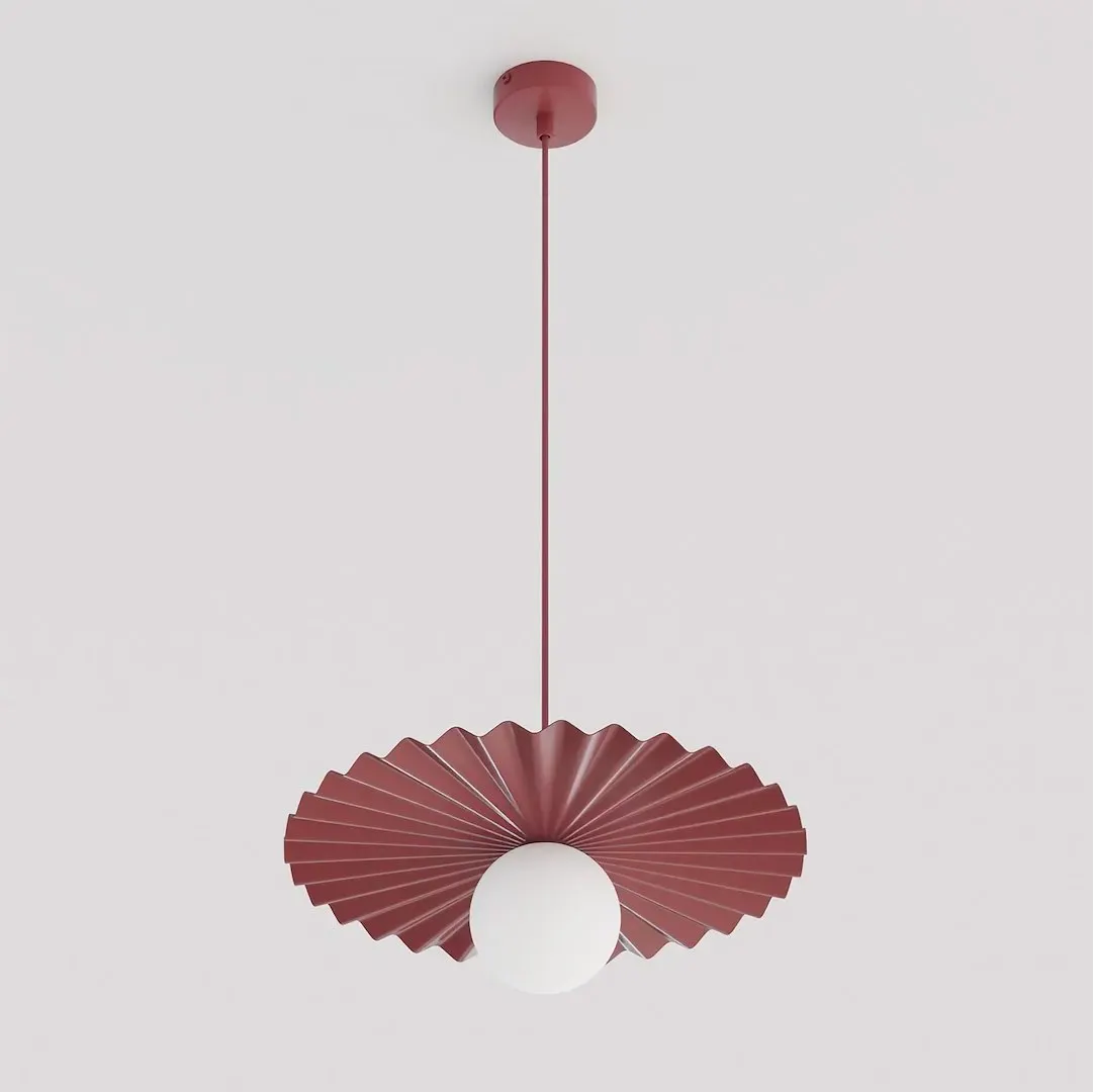 Lampa wisząca UMBRA 1 burgundowa