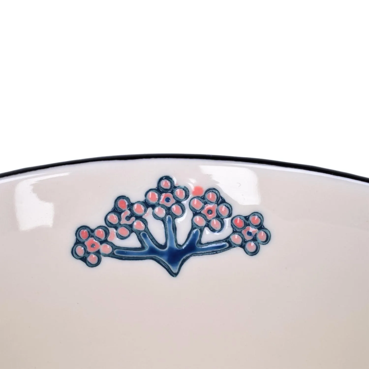 image porcelana, plama, tabliczka, granatowy, wzór roślinny