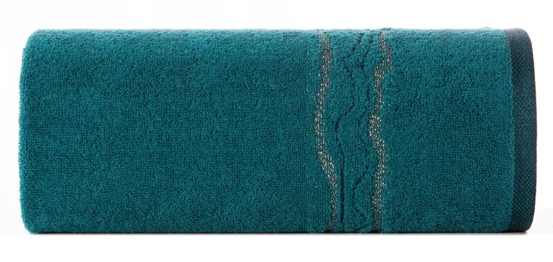 RĘCZNIK KARIN (07) 50 X 90 CM CIEMNOTURKUSOWY - EU_454339