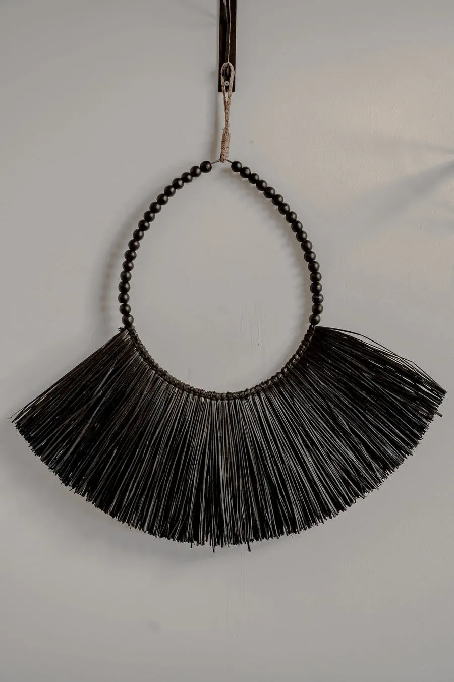 DEKORACJA ŚCIENNA MANDONG CZARNA DEKORACJA ŚCIENNA MANDONG CZARNA