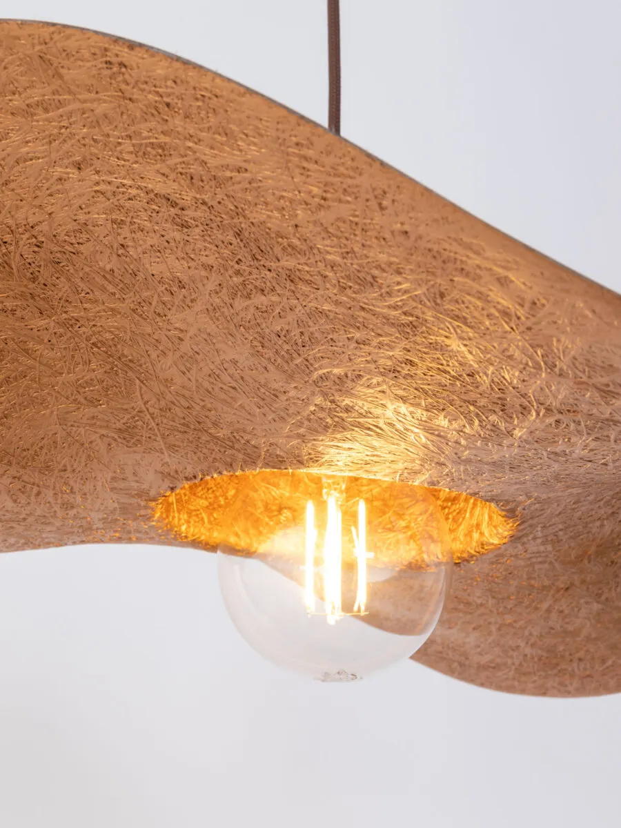 Lampa wisząca KAPELLO M brązowo-miedziana - SI_32352