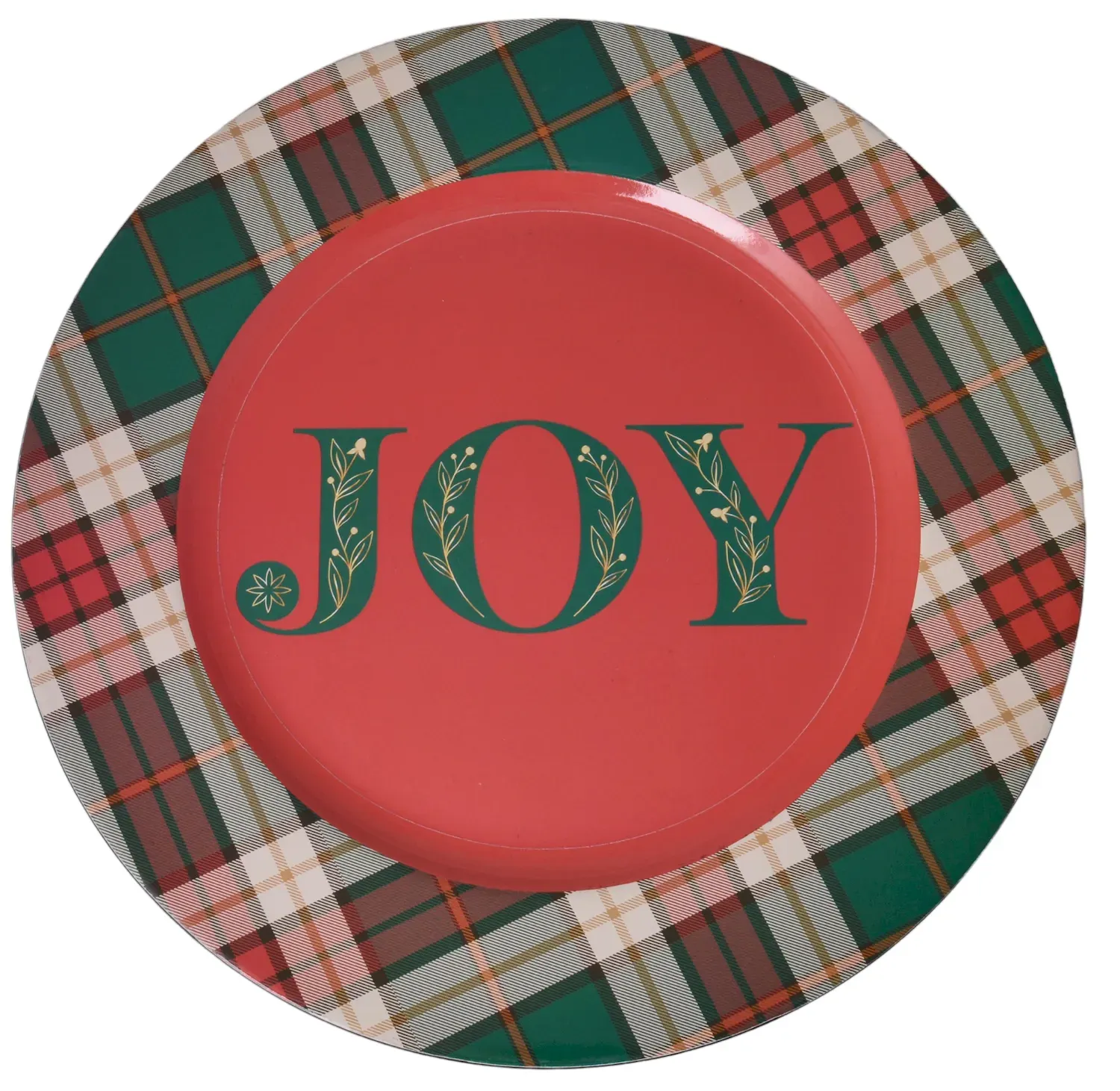 Podtalerz świąteczny JOY czerwony zielony