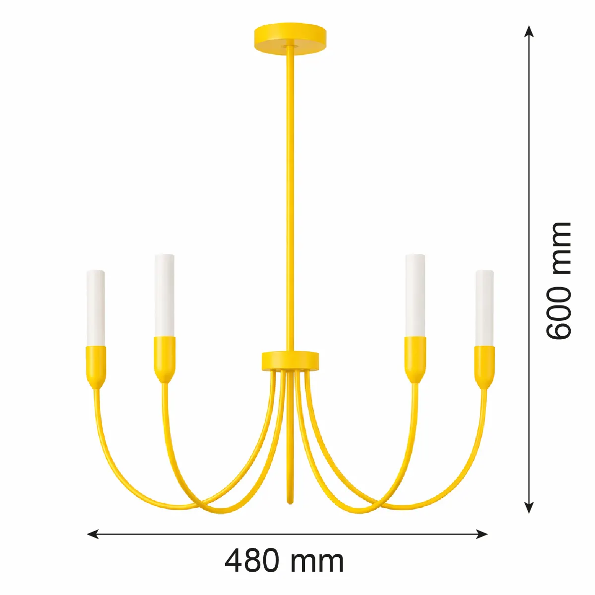 żyrandol żyrandolowy, kinkietowy?, lampa sufitowa, żyrandol z 5 ramion, żółty kolor