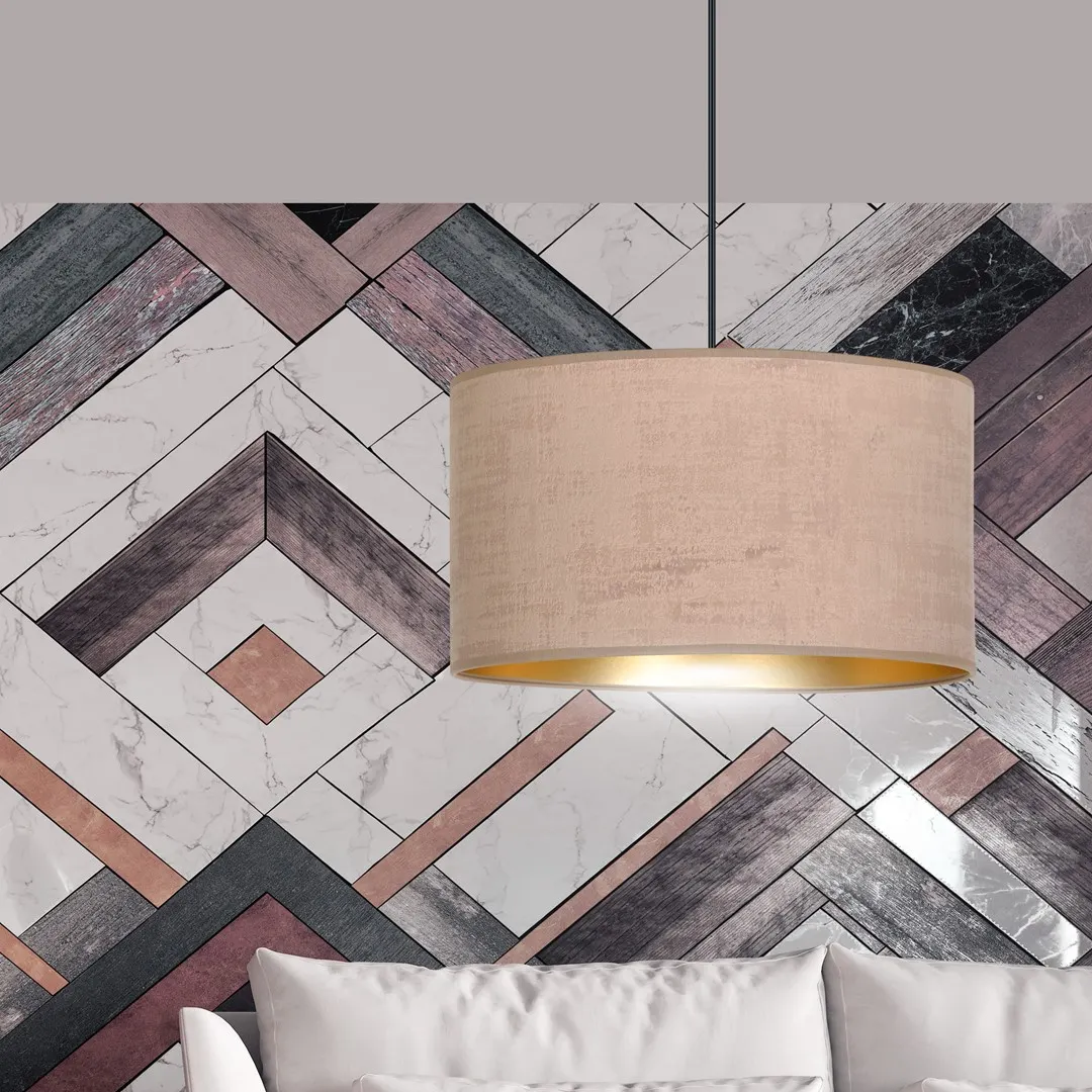 Lampa wisząca HILDE 1 czarny różowy — zdjęcie 7