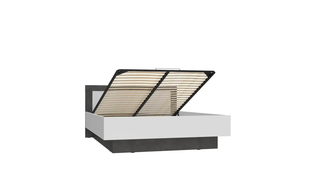 Łóżko z pojemnikiem na pościel 160x200 JULIETTA JLTL167-C289 FORTE - JLTL168-C289